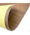Alfombra de bambú (70x40 cm) - Marrón