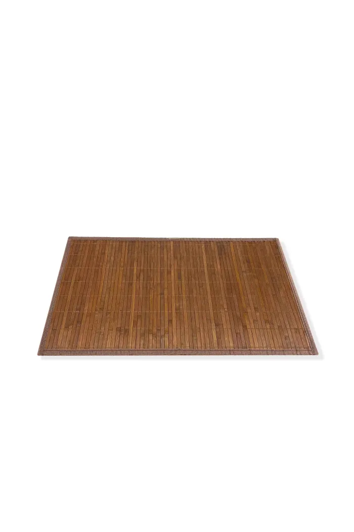 ALFOMBRA BAMBÚ MARRÓN PEQUEÑA