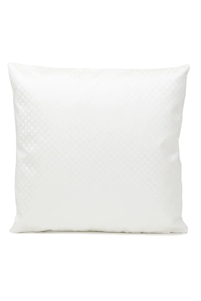 Funda de cojín (45x45 cm) zafiro blanco
