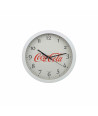 Reloj pared Coca-Cola Ø36 cm marco blanco