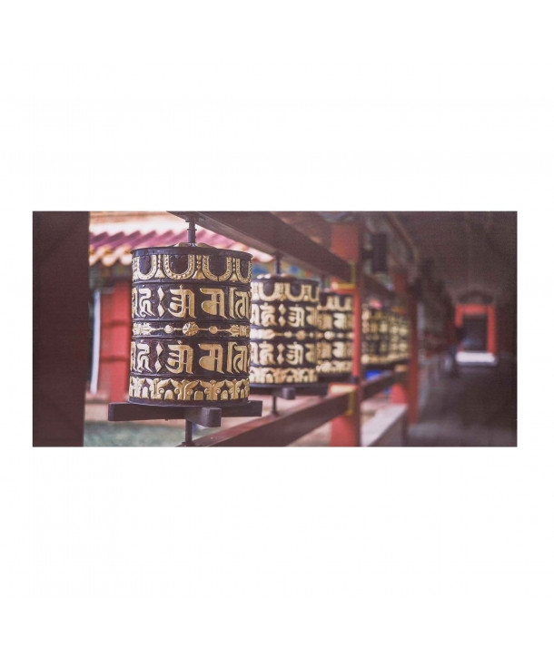 Lienzo de 50x100 cm - Detalles templo