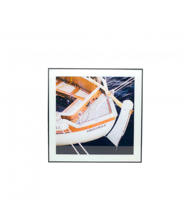 Cuadro decorativo (50x50 cm) - Popa barco