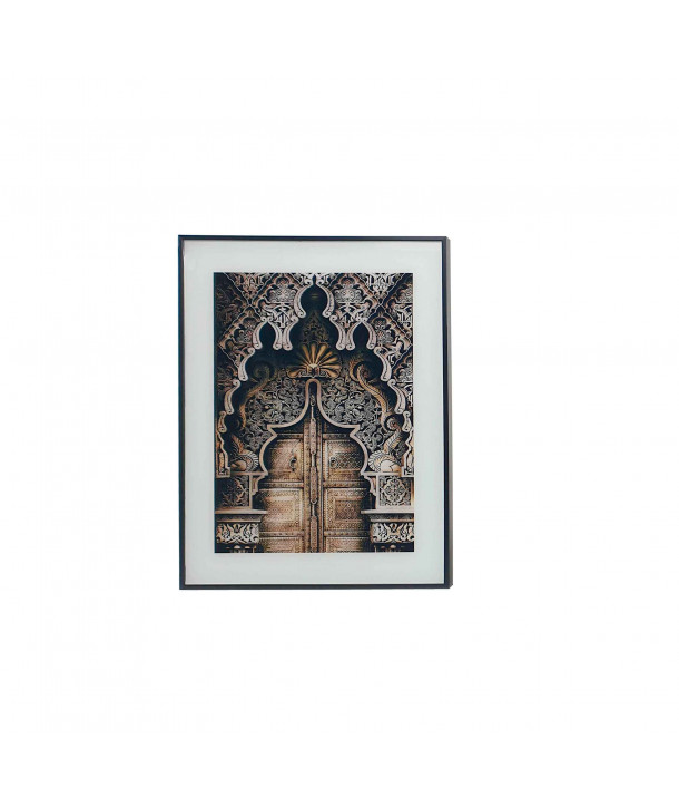 Cuadro decorativo gold (40x30 cm) - Puerta templo