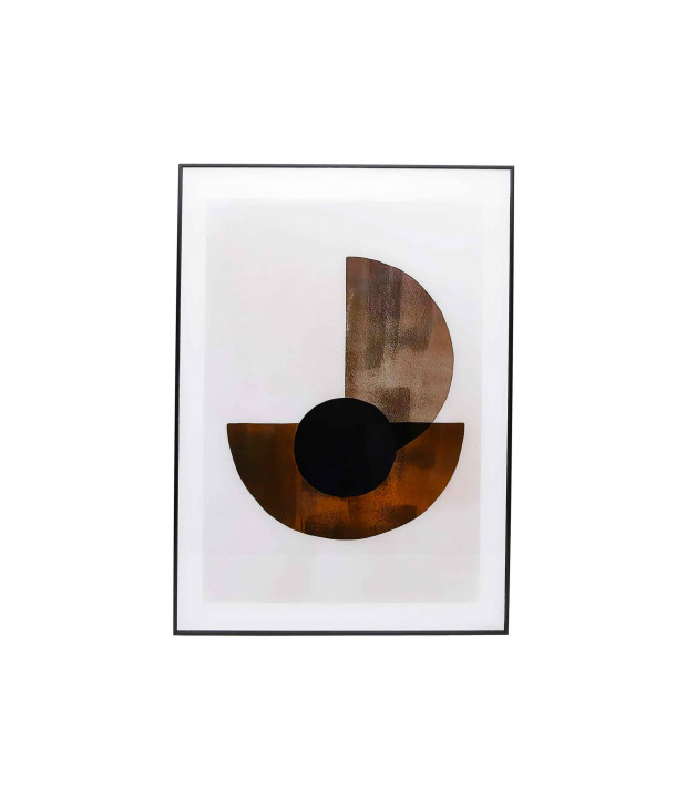 Cuadro decorativo (70x50 cm) -  Formas geométricas abstractas