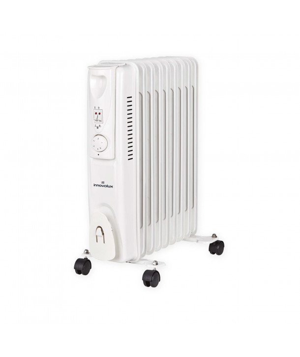 Radiador termostato regulable 3 potencias con ruedas - THE SECRET HOME