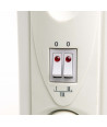 Radiador termostato regulable 3 potencias con ruedas