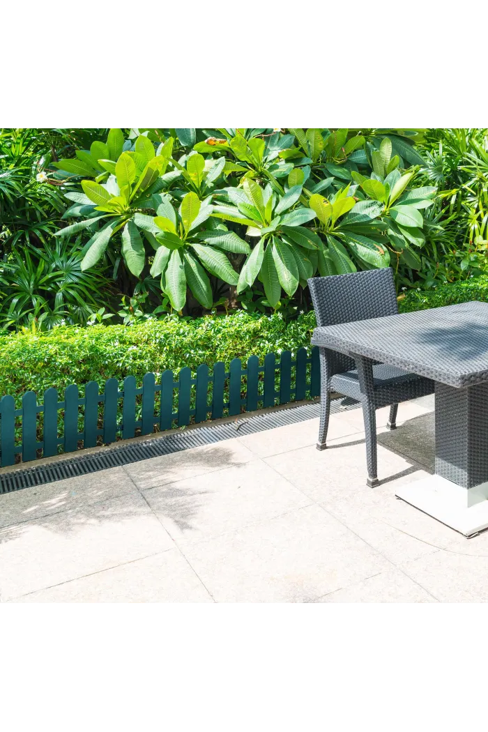Valla jardín 4 piezas aruba