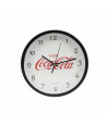 Reloj pared Coca-Cola Ø20 cm - Marco negro