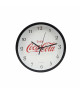 Reloj pared Coca-Cola Ø30 cm - Marco Negro