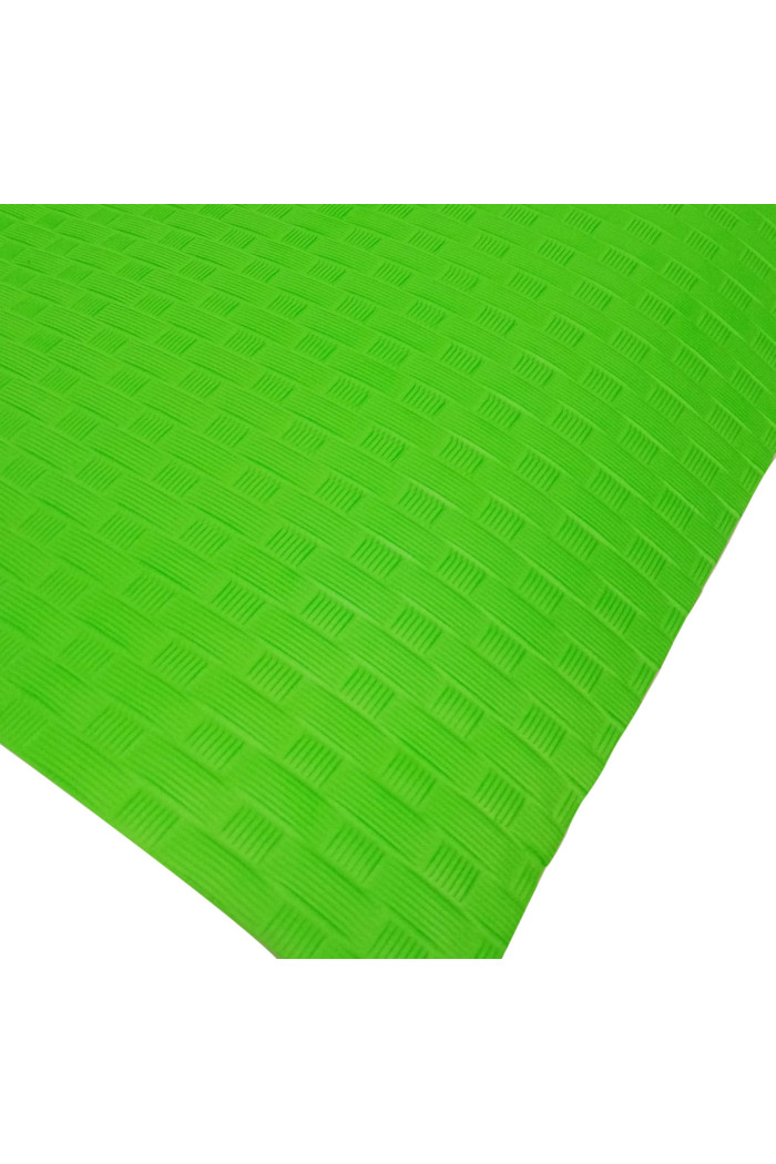 Esterilla de yoga antideslizante con correa (60 cm x 188 cm) - Verde