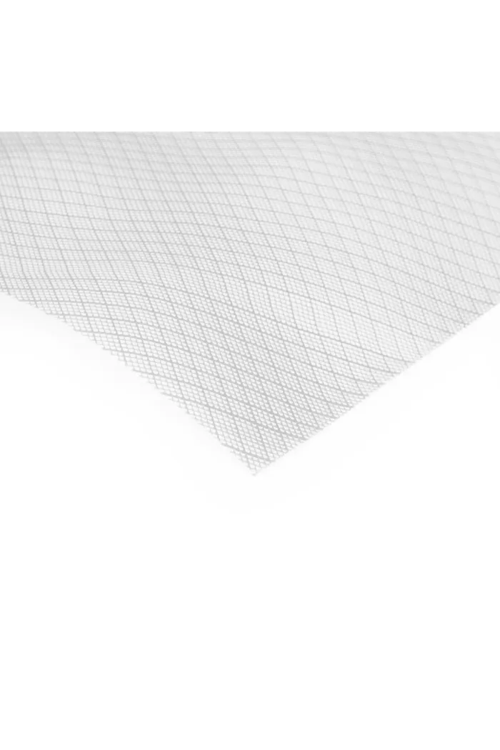 Malla de plástico (2x2 mm) fino blanco 180g/m²