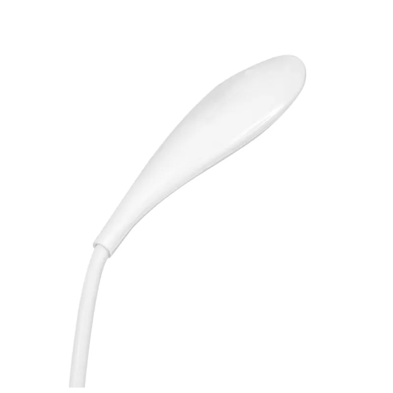 Lámpara flexo LED para escritorio con ventilador