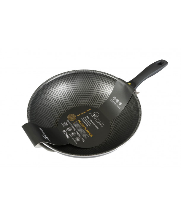 Sartén wok aluminio Ø28 cm