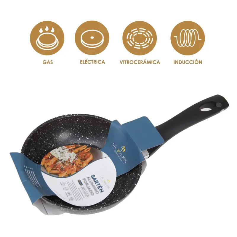 Sartén de aluminio forjado Ø16 cm
