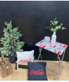 Mesa Plegable Coca Cola Party (48 x 38 cm)
