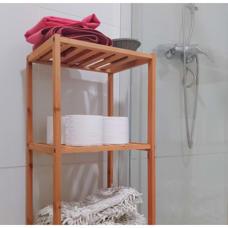 Estantería baño  Montaje kit  Madera