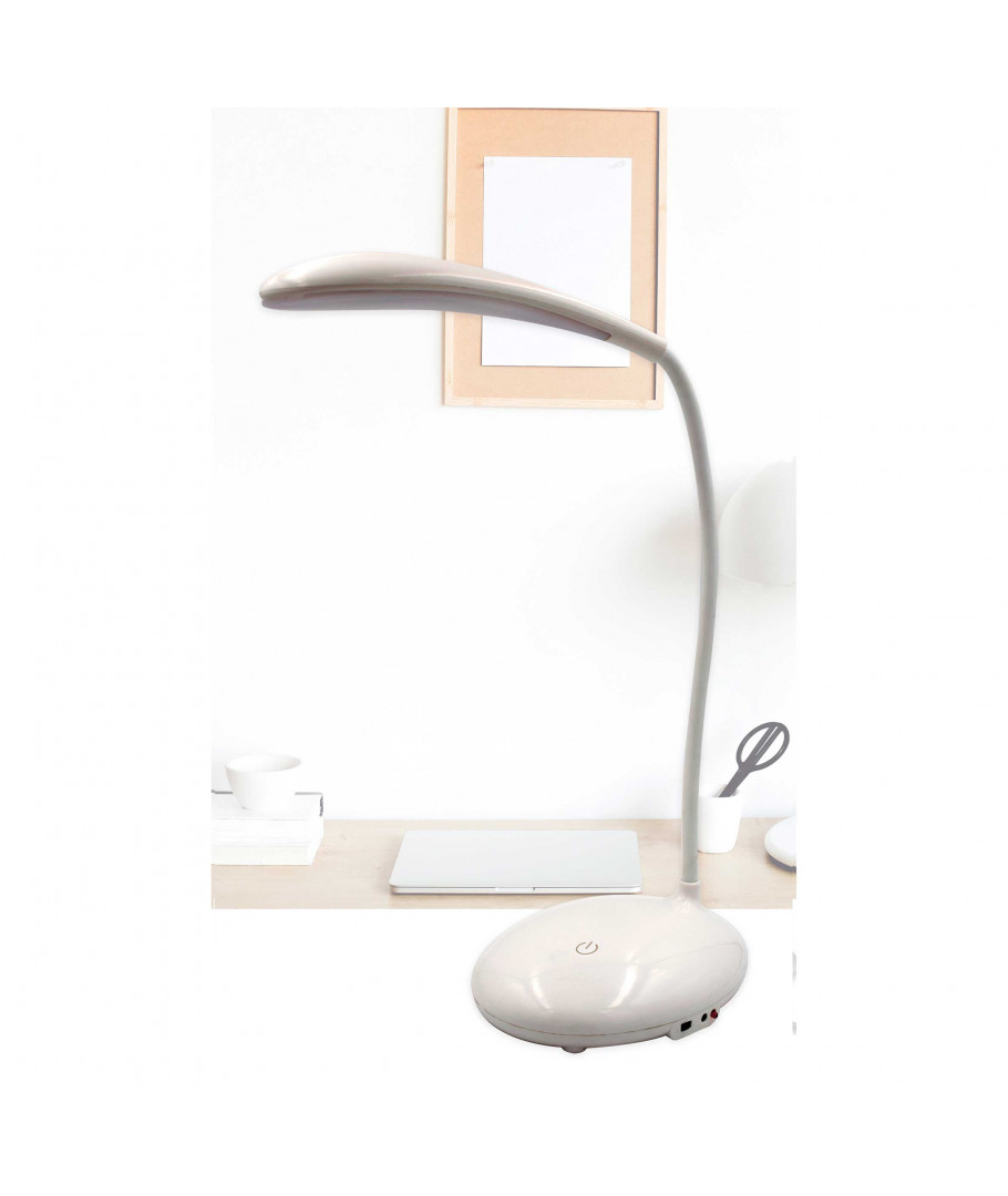 Flexo LED Escritorio, BEIGAON Lámpara de Escritorio con Pinza 10W 1000  Lumens, Lámpara de Mesa Flexible