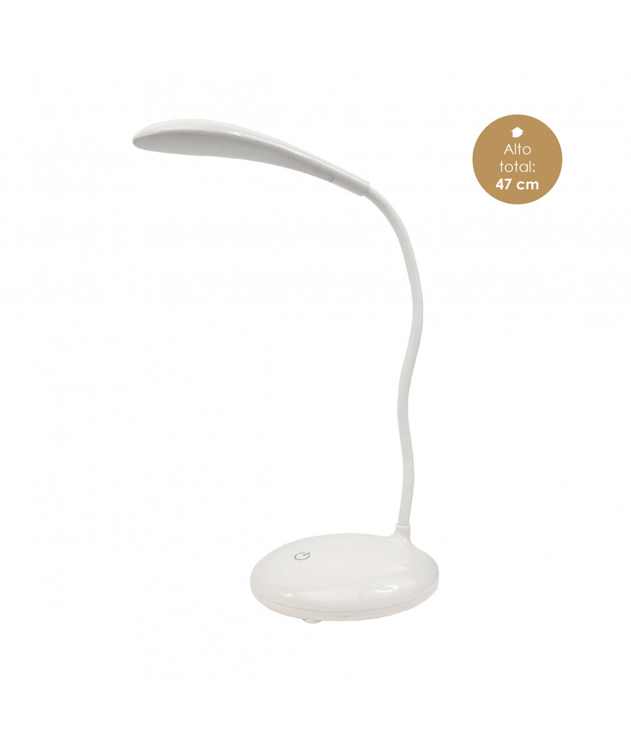Flexo LED Escritorio, BEIGAON Lámpara de Escritorio con Pinza 10W 1000  Lumens, Lámpara de Mesa Flexible