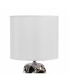 Lámpara para mesa con base de metal - Blanco