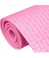 Esterilla de yoga antideslizante con correa (60 cm x 190 cm) - Rosa