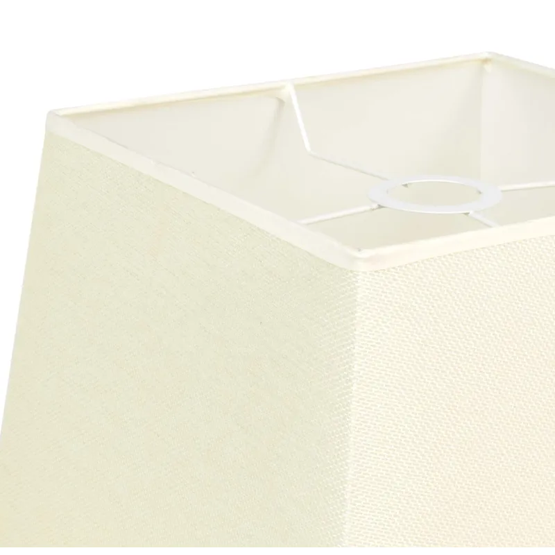 Lámpara de techo en tela (25 x 25 cm) - Beige