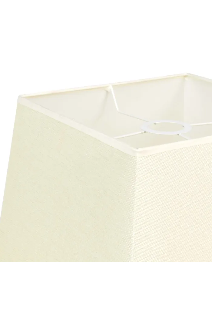Lámpara de techo en tela (40 x 40 cm) - Beige