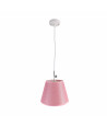 Lámpara de techo en tela (Ø25 cm) - Rosa