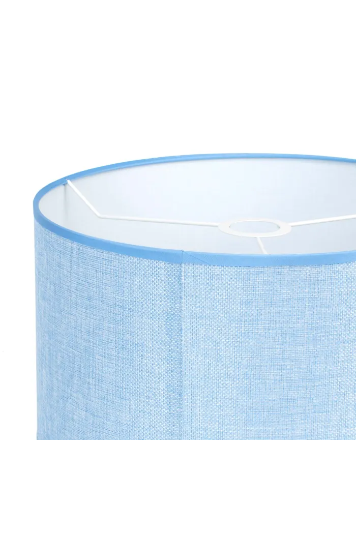 Lámpara de techo en tela (Ø35 cm) - Azul