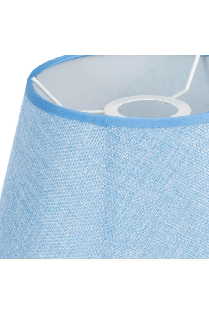 Lámpara de techo en tela (Ø25 cm) - Azul
