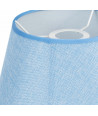 Lámpara de techo en tela (Ø25 cm) - Azul