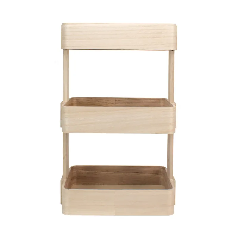 Verdulero de madera 3 alturas