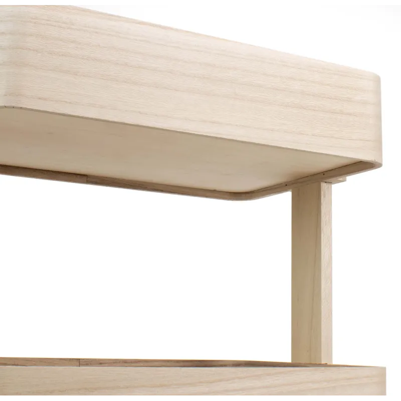 Verdulero de madera 3 alturas