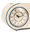 Reloj de mesa radio vintage - Crema