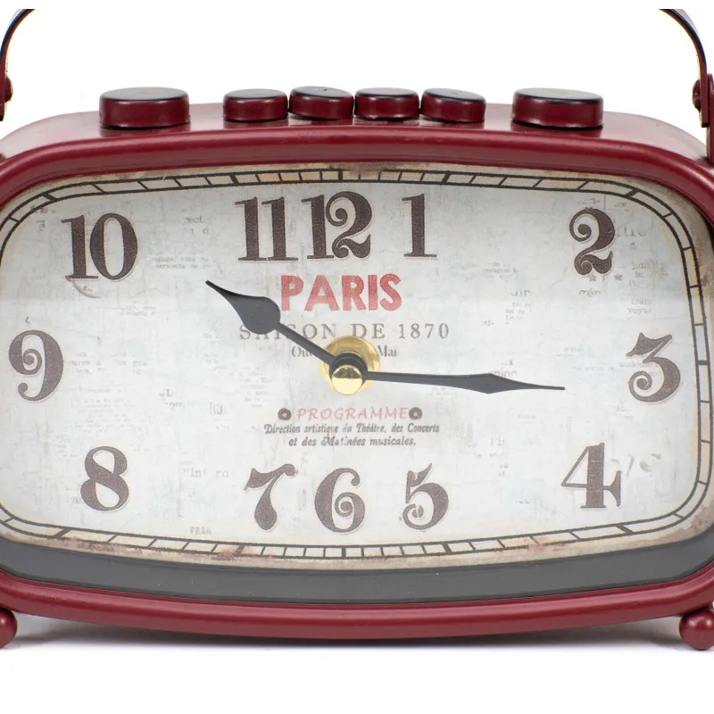Reloj de Mesa 'Radio' Vintage - 4 Colores