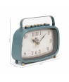 Reloj de mesa radio vintage - Azul