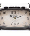 Reloj de mesa radio vintage - Negro