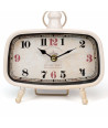 Reloj de mesa vintage - Crema