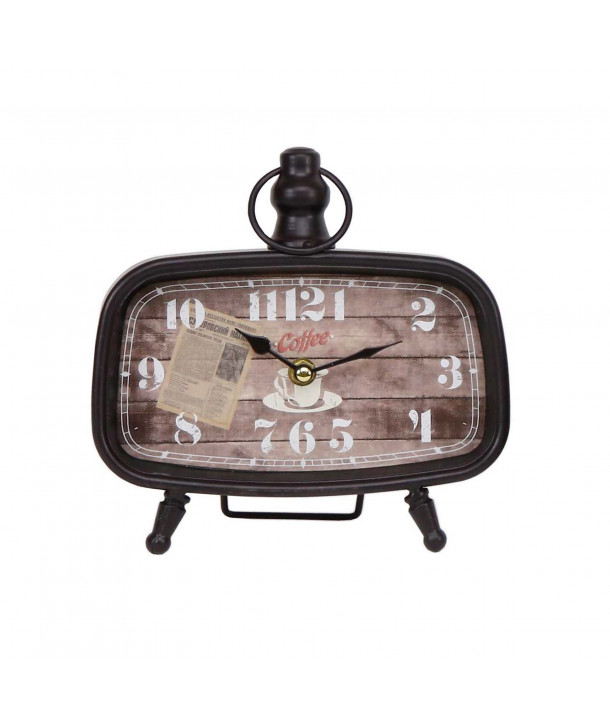 Reloj de mesa vintage - Negro