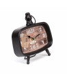 Reloj de mesa vintage - Negro