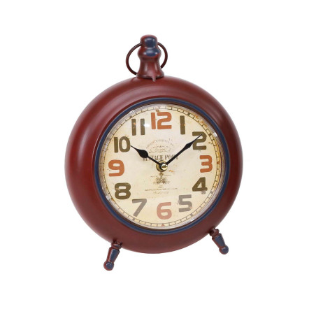 Reloj de mesa vintage - Rojo