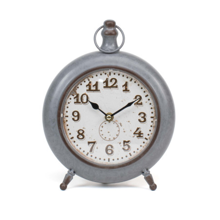 Reloj de mesa vintage - Gris