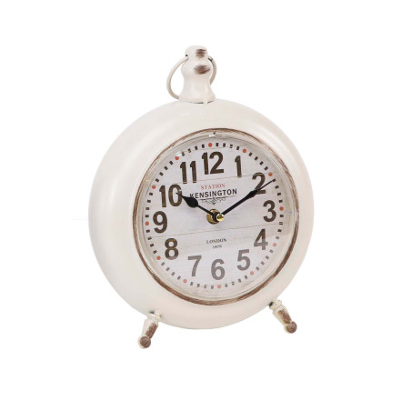 Reloj de mesa vintage - Blanco Crema