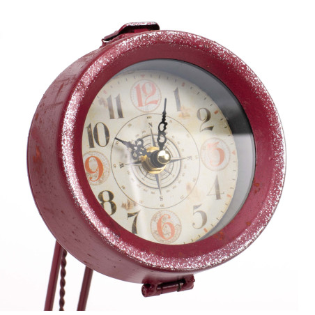 Reloj de mesa vintage - Rojo