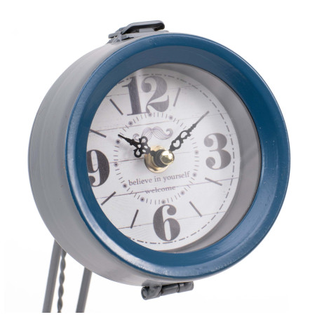 Reloj de mesa vintage - Gris