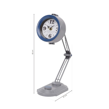 Reloj de mesa vintage - Gris