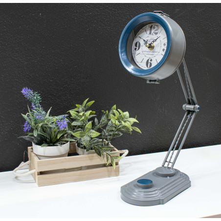 Reloj de mesa vintage - Gris