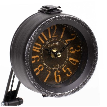 Reloj de mesa vintage - Negro