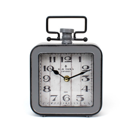 Reloj de mesa vintage - Gris