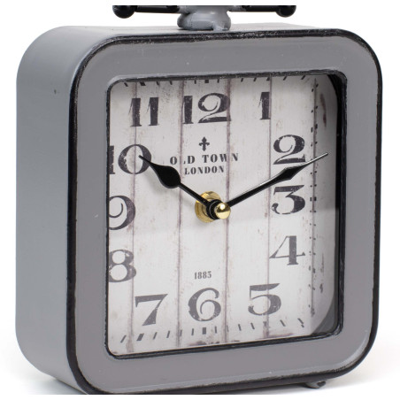 Reloj de mesa vintage - Gris