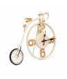 Reloj de mesa bicicleta vintage - Crema